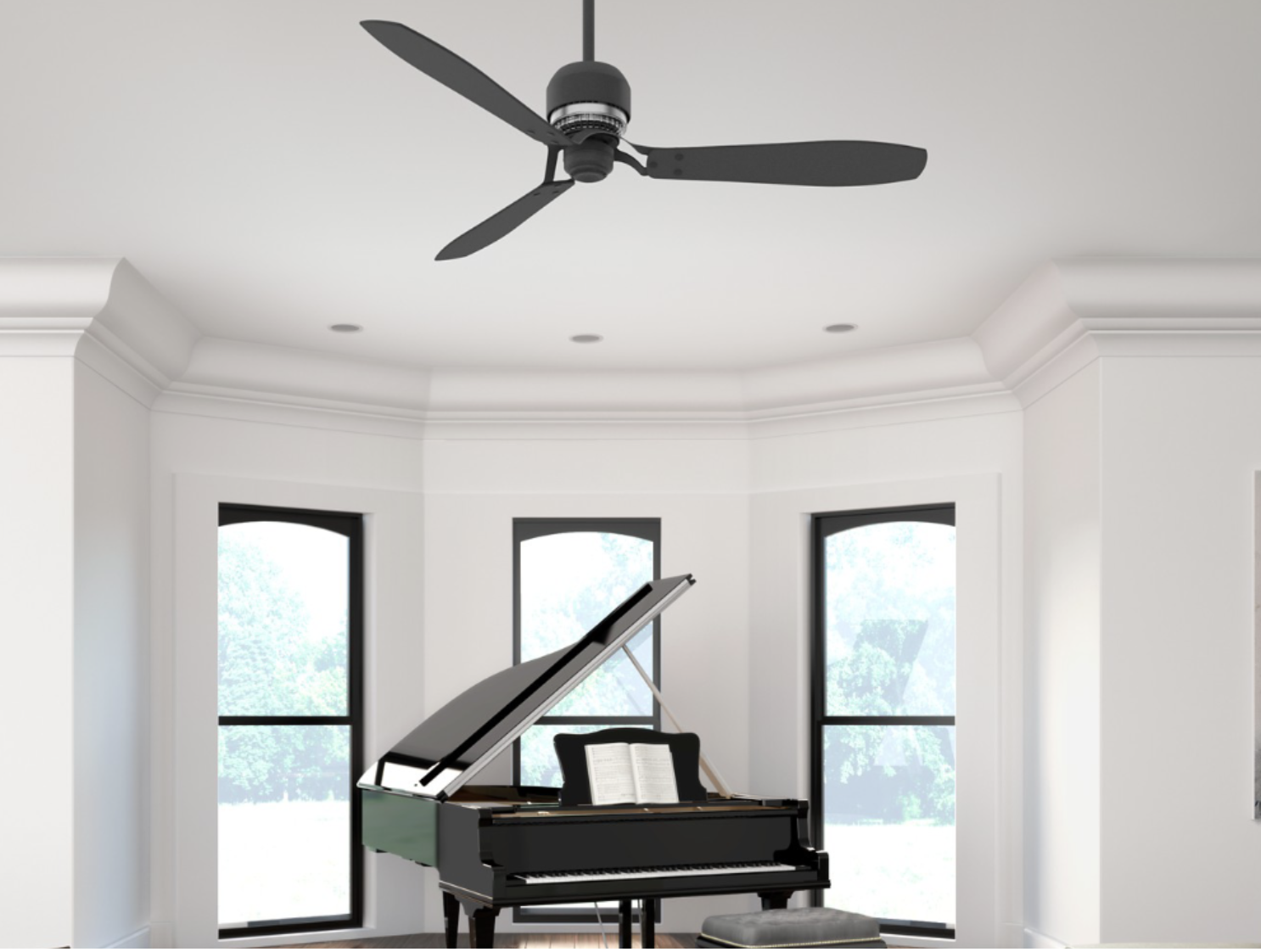 トライベッカ 60インチ Hunterfan ハンター カサブランカ シーリングファン画像 Hunter正規輸入品販売ハンターストア㈱ オフシャルサイト