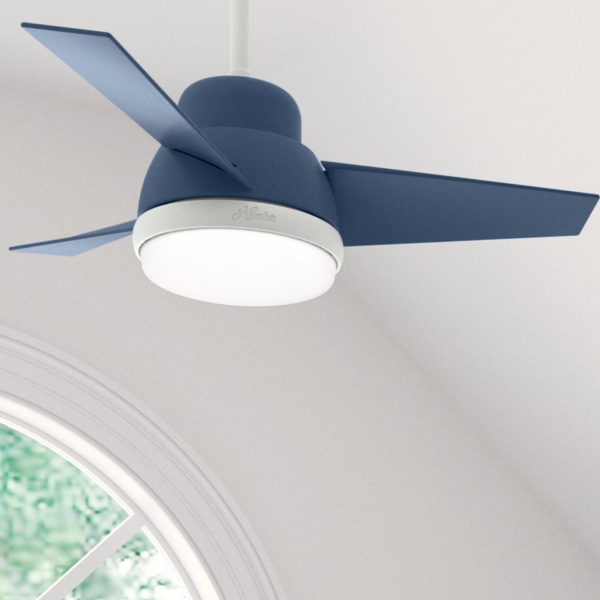 ハンターシーリングファン画像　Hunter Fan LEDライト付きバルダ36インチ