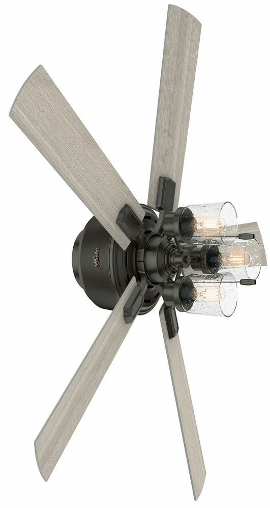 Hunter Fan ハンターシーリングファン　ライト　LEDライト52インチのハートランドロープロファイル