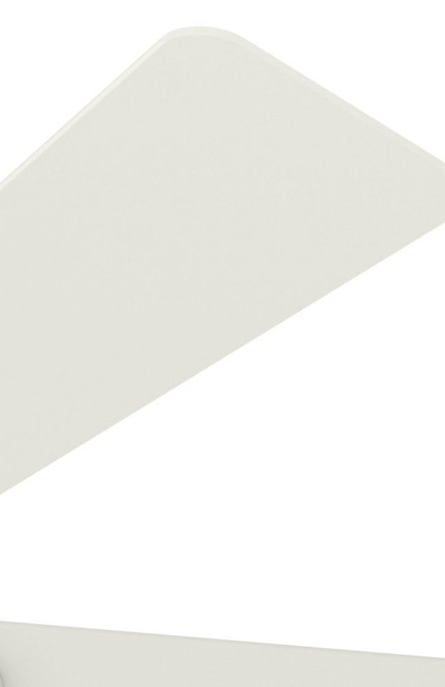 リッジフィールド【米国メーカーお取寄せモデル】 品番：51109 本体仕上：Fresh White 羽根仕上：Fresh White -Bleached Oak（両面仕上リバーシブル）羽根直径：44㌅（112ｃｍ）　