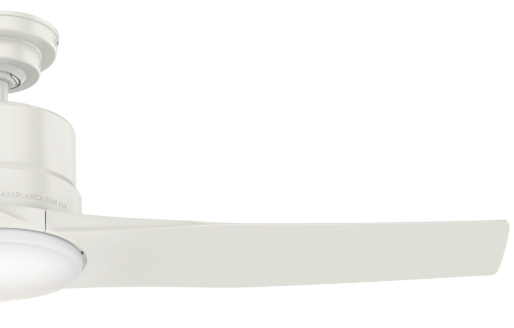 51750　 ピストン　　フレッシュ　ホワイト　　カサブランカ　シーリングファン　画像