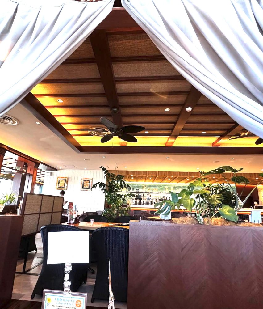 ラ・オハナ　朝霧店　ハンターシーリングファン設置 画像