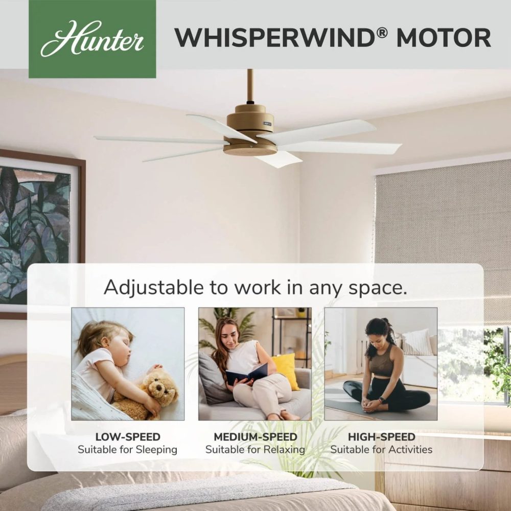 50063_ケニコット 52インチ　Luxe Gold　ハンターシーリングファン画像　縦　画像　2