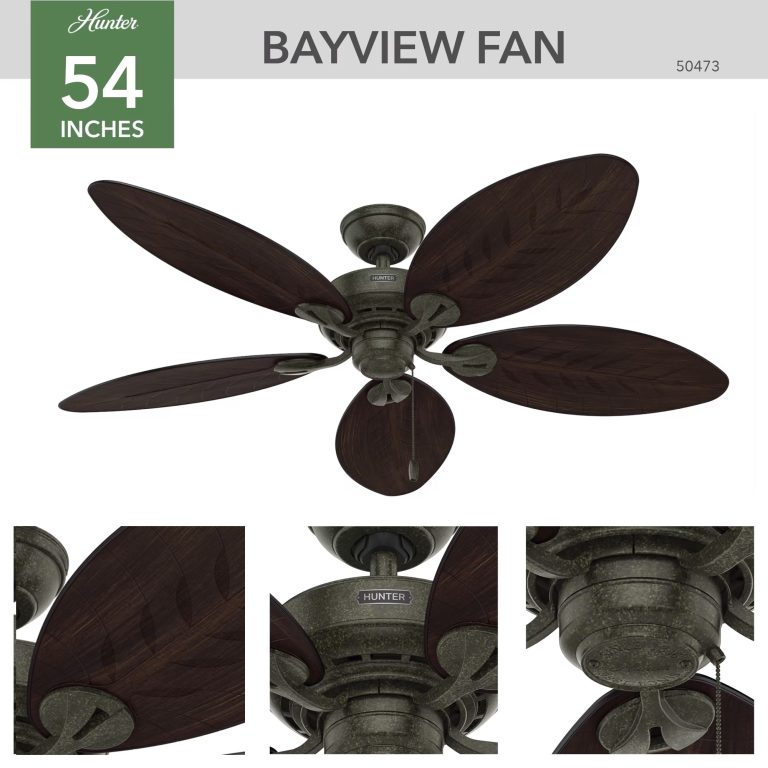 品番 50473 品名 ベイビュー 本体仕上 プロパンズゴールド 羽根仕上 ダークパームリーフ (樹脂製) 羽根径(直径) 54㌅ 137cm