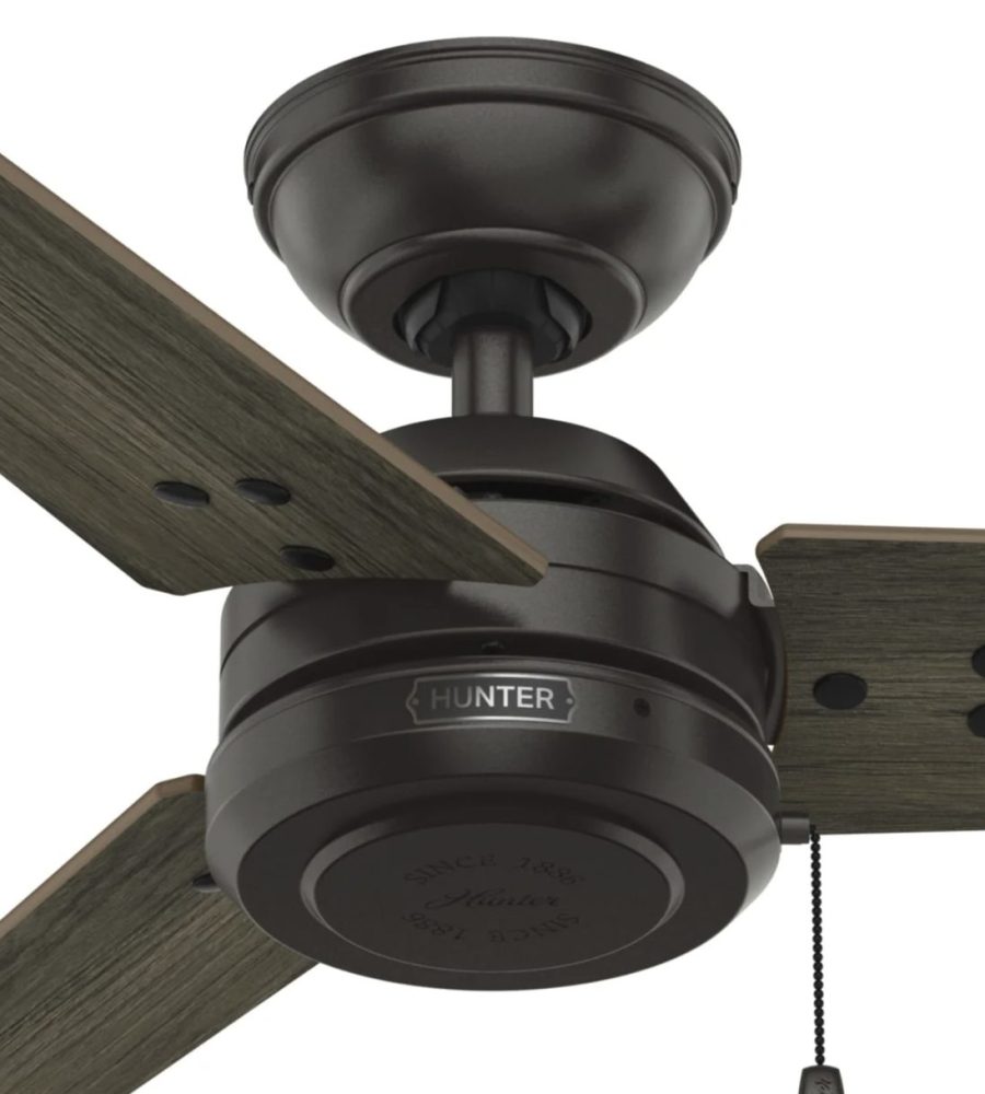 59231　　カシアス52-inch-noble-bronze　ハンターシーリングファン　画像　ハンターストア㈱