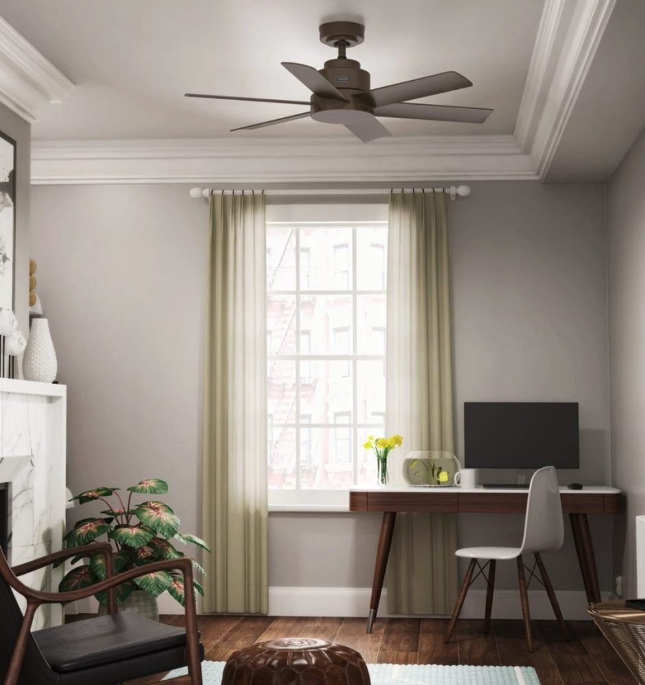 50014_ハンターシーリングファン　ケニコット44㌅Matte Bronze - Matte Bronze | Item 50014 画像　