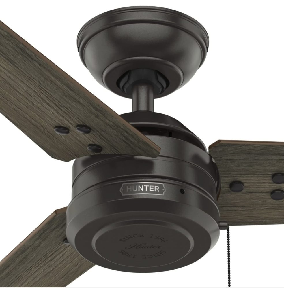 50446 カシアス　４４　インチ　ハンターシーリングファン　画像